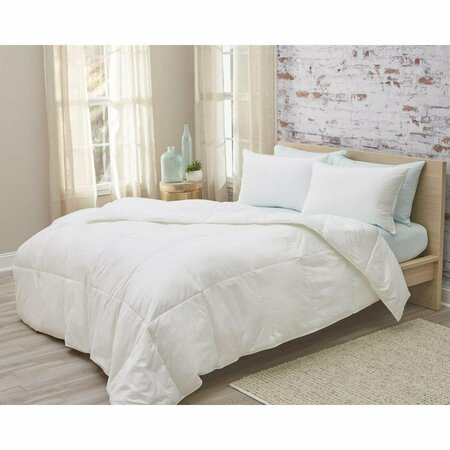 DOWN DECOR All Season Weight Alternative Comforter, White - Full & Queen Size CB7Q00A